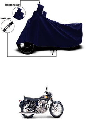 Billseye Two Wheeler Cover for Royal Enfield(Twin spark, Blue)
