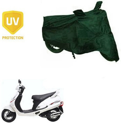 RPSENTTERPR Waterproof Two Wheeler Cover for Mahindra(Duro, Green)