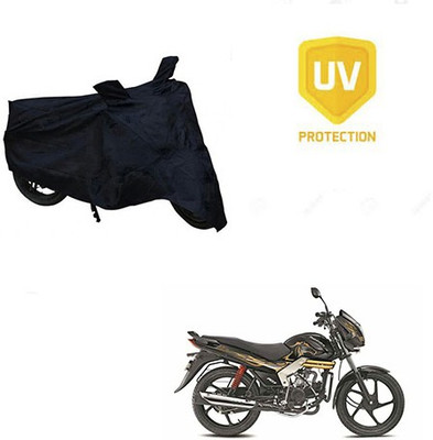 Mdstar Waterproof Two Wheeler Cover for Mahindra(Centuro, Black)