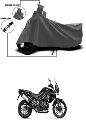 Billseye Two Wheeler Cover for Triumph(Tiger 800 XR, Grey)