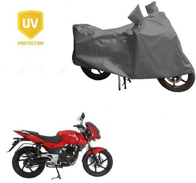 RPSENTTERPR Waterproof Two Wheeler Cover for Bajaj(Pulsar 200 NS DTS-i, Grey)