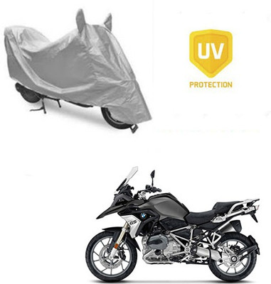 saanvi Waterproof Two Wheeler Cover for BMW(1200 GS, Silver)
