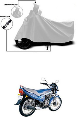 Gromaa Two Wheeler Cover for LML(Silver)