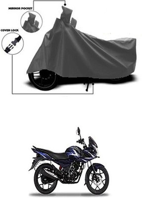 Billseye Two Wheeler Cover for Bajaj(Discover 150 f, Grey)