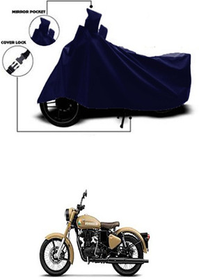 Billseye Two Wheeler Cover for Royal Enfield(Classic 350, Blue)