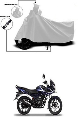 Billseye Two Wheeler Cover for Bajaj(Discover 150 f, Silver)