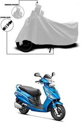 Billseye Two Wheeler Cover for Hero(Maestro Edge, Silver)