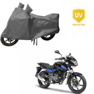 RPSENTTERPR Waterproof Two Wheeler Cover for Bajaj(Pulsar 150 DTS-i, Grey)