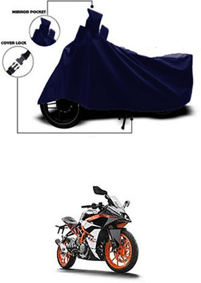 Royalrich Two Wheeler Cover for Kawasaki(RC 390, Blue)