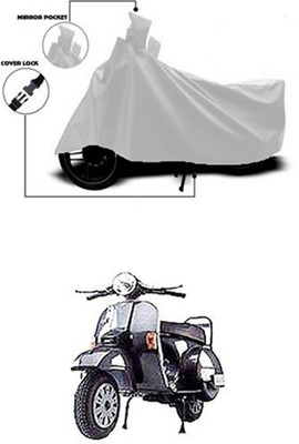 Royalrich Two Wheeler Cover for LML(Silver)