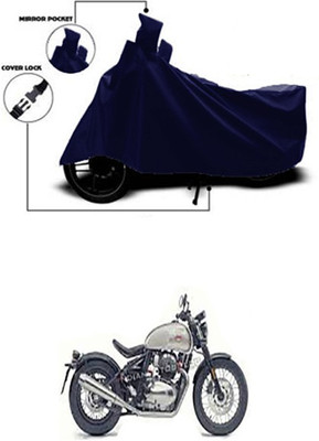Billseye Two Wheeler Cover for Royal Enfield(Blue)