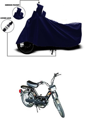 Gromaa Two Wheeler Cover for Kinetic(Blue)
