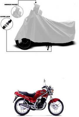 Billseye Two Wheeler Cover for Kinetic(Silver)