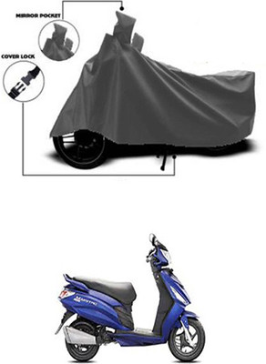 Gromaa Two Wheeler Cover for Hero(Maestro, Grey)