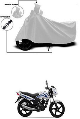 Billseye Two Wheeler Cover for TVS(Star Sport, Silver)