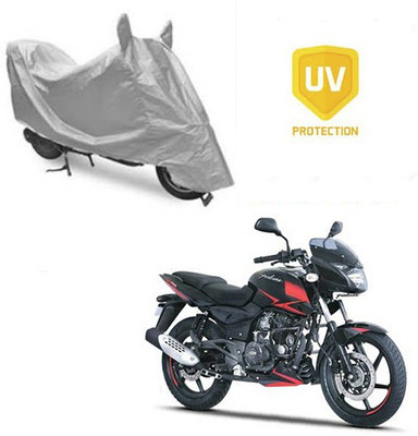 RPSENTTERPR Waterproof Two Wheeler Cover for Bajaj(Pulsar 180 DTS-i, Silver)