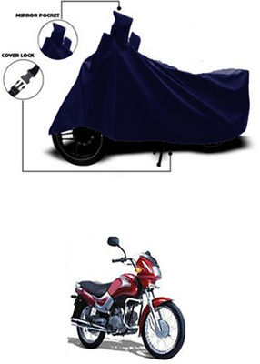 Royalrich Two Wheeler Cover for Kinetic(Blue)