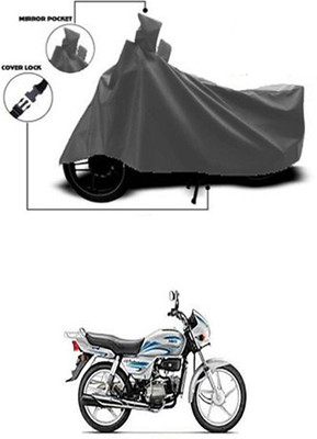 Billseye Two Wheeler Cover for Hero(Splendor Plus, Grey)