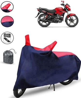 CARZEX Two Wheeler Cover for Hero(Glamour FI, Red, Blue)