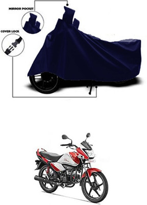 Billseye Two Wheeler Cover for Hero(Splendor I Smart, Blue)