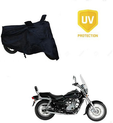 SRENTERPRISES Two Wheeler Cover for Bajaj(Avenger 220 DTS-i, Black)