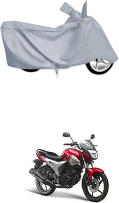 ZTech Two Wheeler Cover for Yamaha(SZ X, Silver)