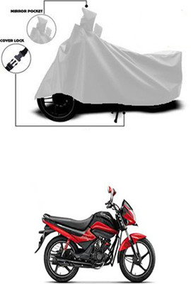 Billseye Two Wheeler Cover for Hero(Silver)