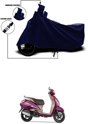 Billseye Two Wheeler Cover for TVS(Jupiter, Blue)