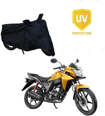 RPSENTTERPR Waterproof Two Wheeler Cover for Honda(CB Twister, Black)
