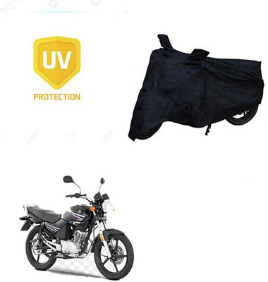 SRENTERPRISES Two Wheeler Cover for Yamaha(Libero, Black)