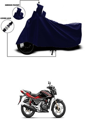 Billseye Two Wheeler Cover for Hero(CBZ Extreme, Blue)