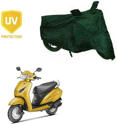 RPSENTTERPR Waterproof Two Wheeler Cover for Honda(Activa 5G, Green)