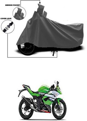 Billseye Two Wheeler Cover for Kawasaki(Ninja 250, Grey)