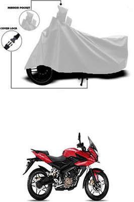 Billseye Two Wheeler Cover for Bajaj(Pulsar AS 150, Silver)