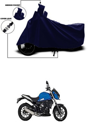Gromaa Two Wheeler Cover for Mahindra(Blue)