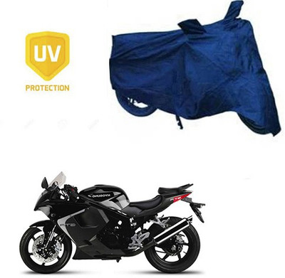 RPSENTTERPR Waterproof Two Wheeler Cover for Hyosung(GT250R, Blue)