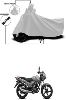 Billseye Two Wheeler Cover for TVS(Star City, Silver)