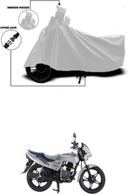 Royalrich Two Wheeler Cover for LML(Freedom, Silver)