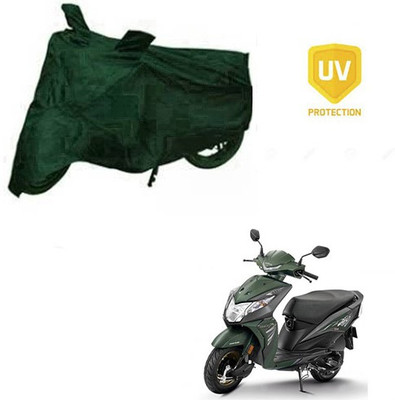 RPSENTTERPR Waterproof Two Wheeler Cover for Honda(Deo, Green)