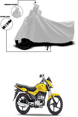 Billseye Two Wheeler Cover for Mahindra(Stallio, Silver)
