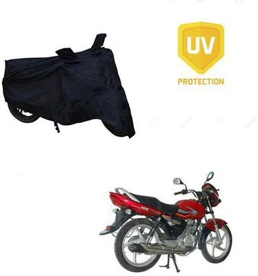 SRENTERPRISES Two Wheeler Cover for Suzuki(Zeus, Black)