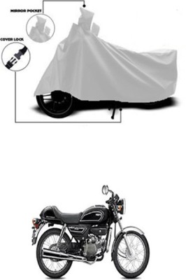 Billseye Two Wheeler Cover for Hero(Splendor Pro Classic, Silver)