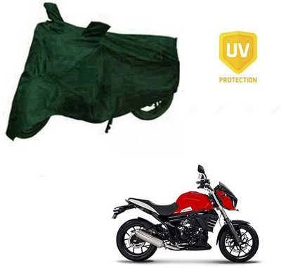 RPSENTTERPR Waterproof Two Wheeler Cover for Mahindra(Mojo, Green)