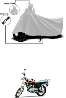 Billseye Two Wheeler Cover for Yamaha(RX 100, Silver)