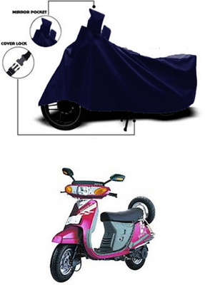 Billseye Two Wheeler Cover for Kinetic(Blue)