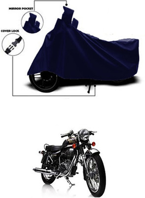 Billseye Two Wheeler Cover for Royal Enfield(Electra Delux, Blue)