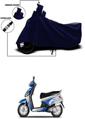 Billseye Two Wheeler Cover for Mahindra(Blue)