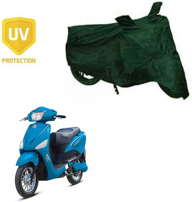 RPSENTTERPR Waterproof Two Wheeler Cover for Hero(Electric, Green)