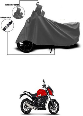 Billseye Two Wheeler Cover for Mahindra(Grey)