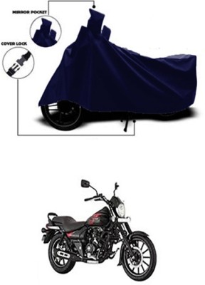 Royalrich Two Wheeler Cover for Bajaj(Avenger 220 Street, Blue)